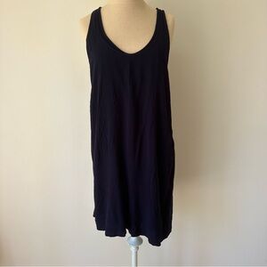 SPLENDID Vintage Whisper Racerback Dress in Navy